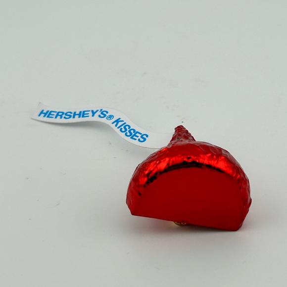 Vintage, Hershey Kiss, Red Pin/Brooch, by Hallmark - Picture 3 of 6